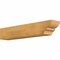 Ekena Millwork Ridgewood Rough Sawn Rafter Tail, Western Red Cedar, 6"W x 6"H x 36"L RFT06X06X36RID00RWR - alternate 1